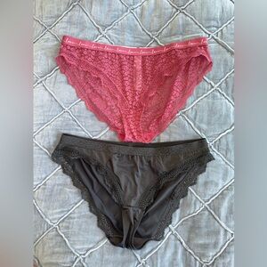 TWO pairs of Marks & Spencer’s  bikinis. Size UK14 - US10